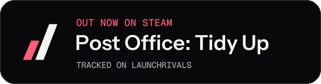 Dark launch badge for Post Office: Tidy Up