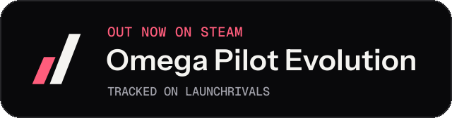 Dark launch badge for Omega Pilot Evolution