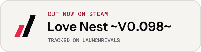 Light launch badge for Love Nest ~V0.098~