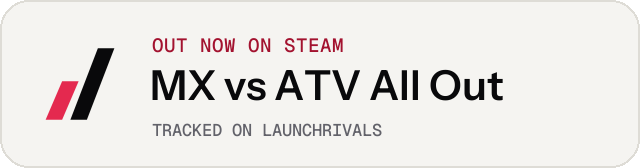 Light launch badge for MX vs ATV All Out