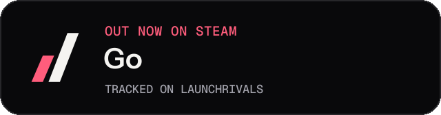 Dark launch badge for Go