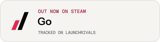 Light launch badge for Go