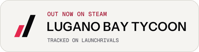 Light launch badge for LUGANO BAY TYCOON