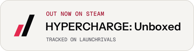 Light launch badge for HYPERCHARGE: Unboxed