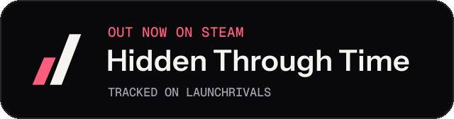 Dark launch badge for Hidden Through Time