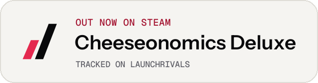 Light launch badge for Cheeseonomics Deluxe