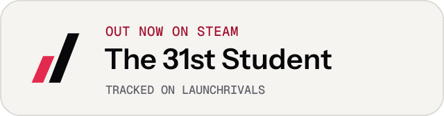 Light launch badge for The 31st Student