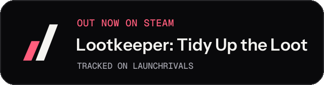Dark launch badge for Lootkeeper: Tidy Up the Loot