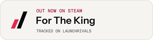 Light launch badge for For The King