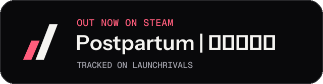 Dark launch badge for Postpartum | 산후조리원