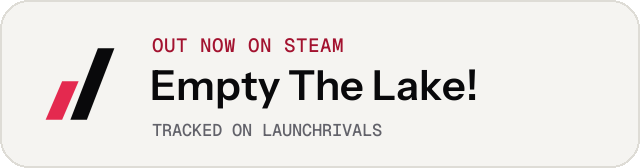 Light launch badge for Empty The Lake!