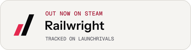 Light launch badge for Railwright