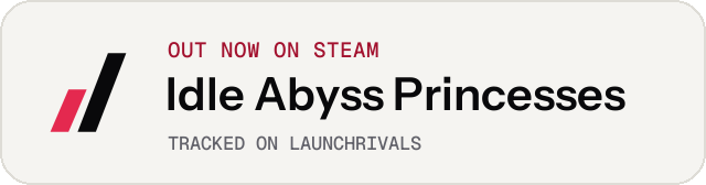Light launch badge for Idle Abyss Princesses