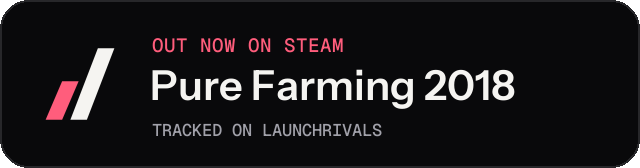 Dark launch badge for Pure Farming 2018