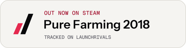 Light launch badge for Pure Farming 2018