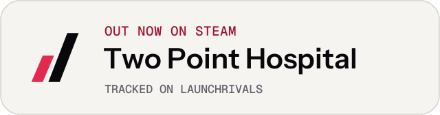 Light launch badge for Two Point Hospital