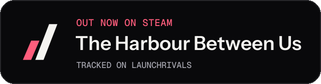 Dark launch badge for The Harbour Between Us