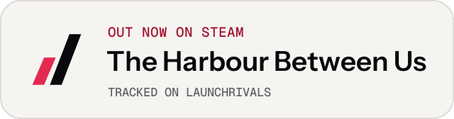 Light launch badge for The Harbour Between Us
