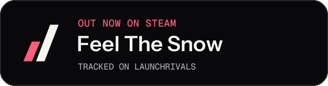 Dark launch badge for Feel The Snow