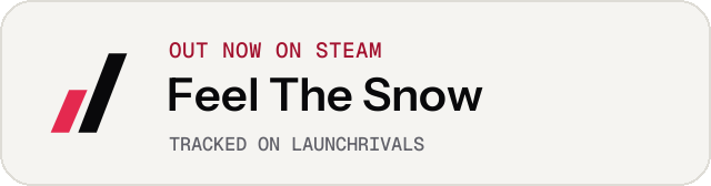 Light launch badge for Feel The Snow