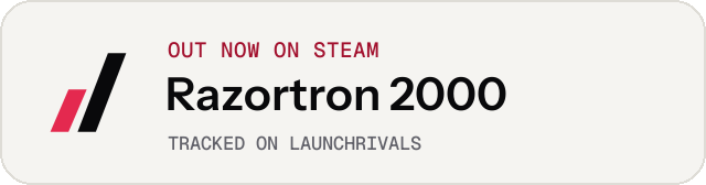 Light launch badge for Razortron 2000