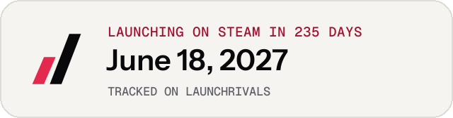 Light launch badge for Game Over: Spring