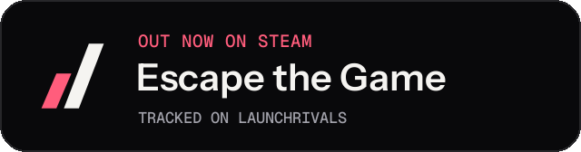Dark launch badge for Escape the Game