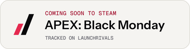 Light launch badge for APEX: Black Monday