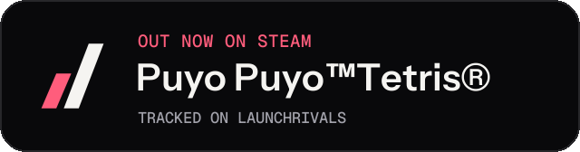 Dark launch badge for Puyo Puyo™Tetris®
