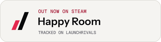 Light launch badge for Happy Room