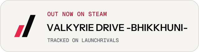 Light launch badge for VALKYRIE DRIVE -BHIKKHUNI-