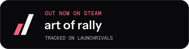Dark launch badge for art of rally