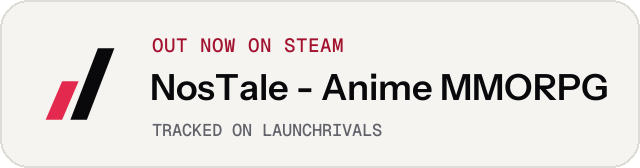 Light launch badge for NosTale - Anime MMORPG