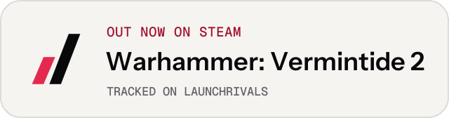Light launch badge for Warhammer: Vermintide 2