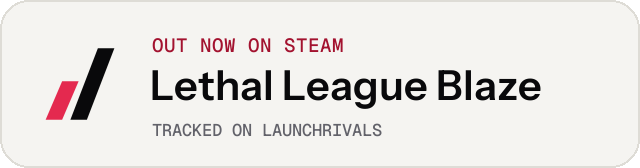 Light launch badge for Lethal League Blaze
