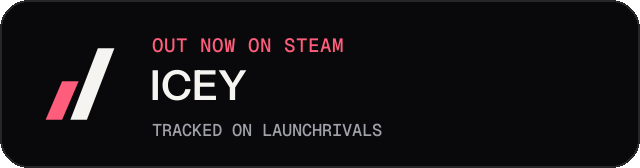 Dark launch badge for ICEY