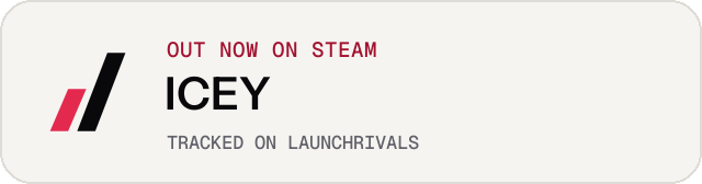 Light launch badge for ICEY