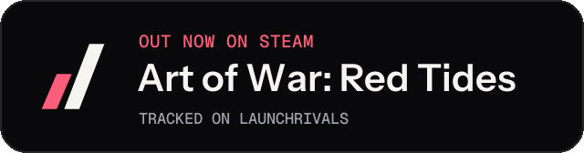 Dark launch badge for Art of War: Red Tides