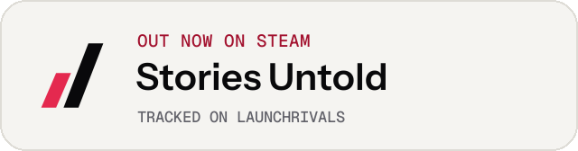 Light launch badge for Stories Untold