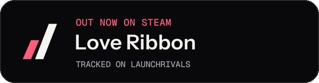 Dark launch badge for Love Ribbon