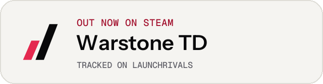 Light launch badge for Warstone TD