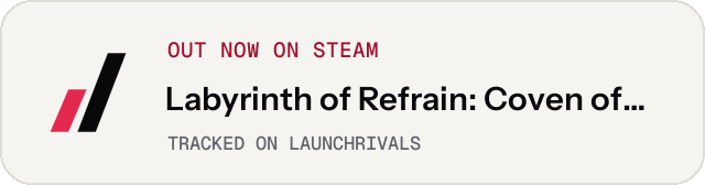 Light launch badge for Labyrinth of Refrain: Coven of Dusk