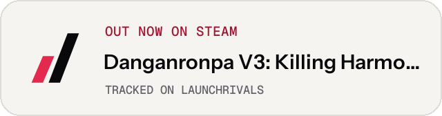 Light launch badge for Danganronpa V3: Killing Harmony