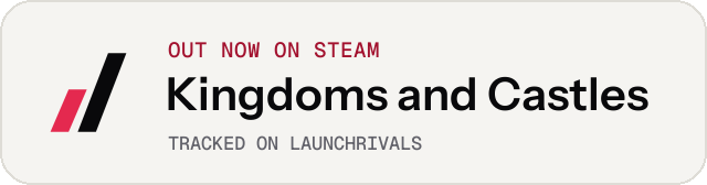 Light launch badge for Kingdoms and Castles