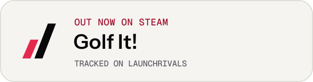 Light launch badge for Golf It!