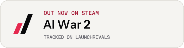 Light launch badge for AI War 2