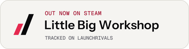 Light launch badge for Little Big Workshop