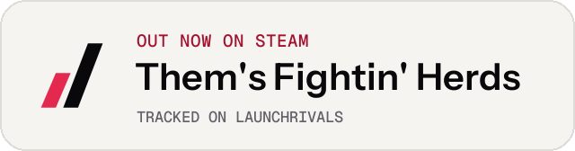 Light launch badge for Them's Fightin' Herds