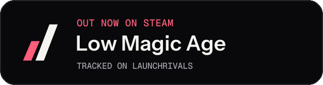 Dark launch badge for Low Magic Age