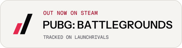 Light launch badge for PUBG: BATTLEGROUNDS
